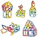 Brightown Magnetic Blocks Building Set for Kids, Magnetic Tiles Educational Construction Toys for Boys and Girls with Gift Box, 92 Pieces