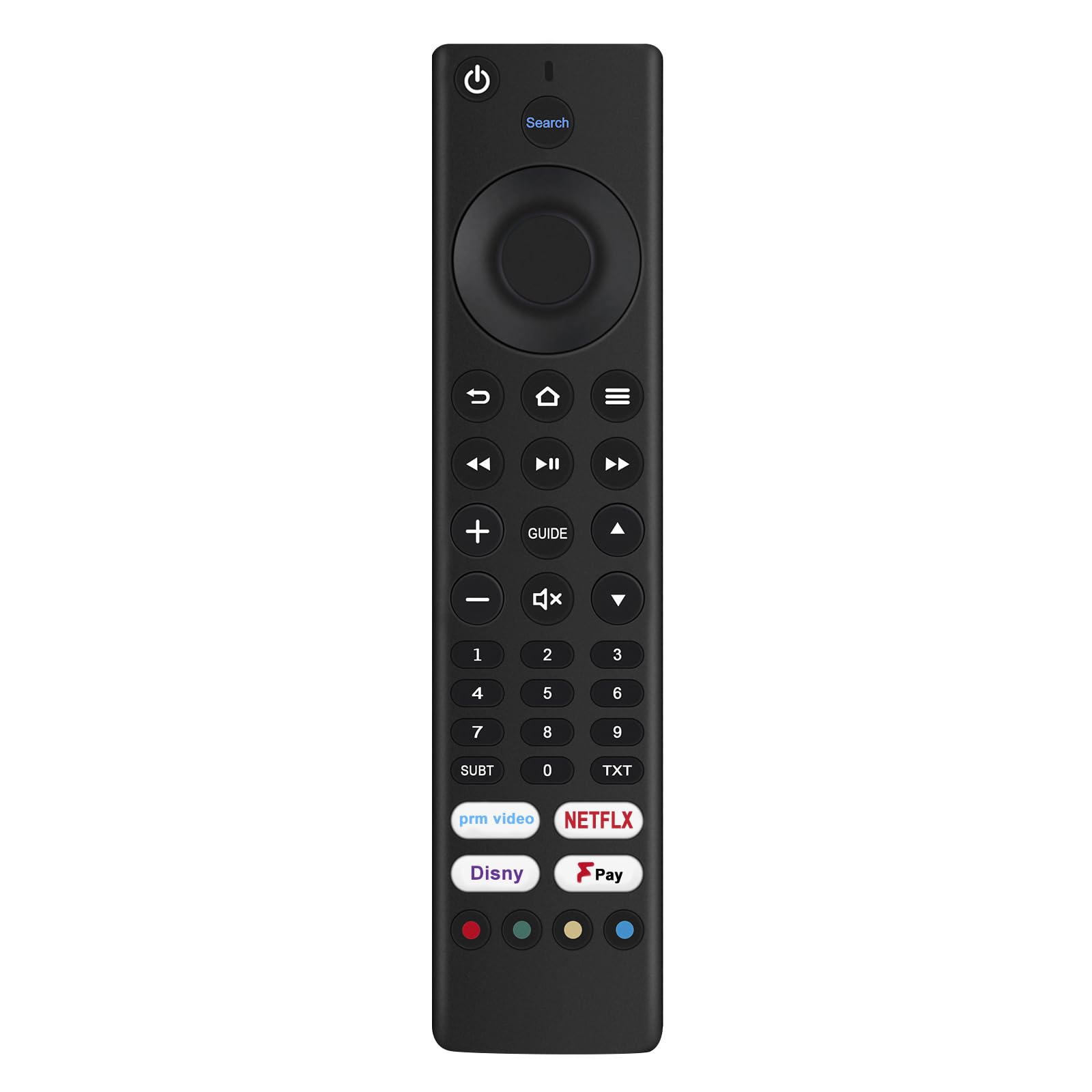 VINABTY Remote Control Replacement RM-C3255 Suit for JVC TV Edition Smart FHD LED TV T32CF600 LT40CF700 LT43CF700
