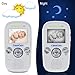 CasaCam BM100 Video Baby Monitor with Digital ClipCam, Two-Way Audio, Automatic Night Vision, Temperature Monitoring, Night Light and Lullabies