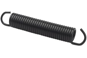 ​1005800 Oven Door Spring (1"x6.5") with Hooks - Tension Spring for Stove/Oven 61425, Compatible with Garland, Spirit & Kitch