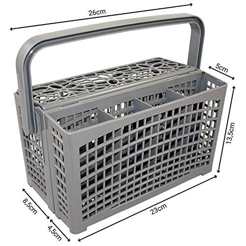 Universal Dishwasher Silverware Replacement Basket,2 in 1 Utensil