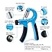 IMARKA Hand Grip Strengthener Workout Kit (5 Pack) Adjustable Resistance Hand Grip, Finger Exerciser, Finger Stretcher, Grip Ring & Stress Relief Grip Ball for Wrist and Finger Rehab Person