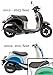 Honda Metropolitan CH50 Scooter Cheeky Seats Classic Black Seat Cover