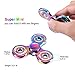 Fidget Spinner,Aemotoy High Speed Hand Spinner Metal Stainless Steel Bearing Tri-spinner Fidget Toy Multicolor Stress Reducer ADD ADHD EDC Focus Anxiety Relief Toys-Rainbow