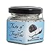 Black Truffle Mediterranean Sea Salt Burgundy Black Fall/Winter European Truffles (Tuber Uncinatum), Gourmet Food Condiments - NON-GMO, Vegan & Vegetarians Friendly 3.7 oz(105 gr.)