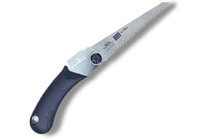 SUIZAN Japanese Folding Saw 4.7" Versatile for Wood - Pocket Handsaw Pruningsaw Garden Woodworking DIY Tools