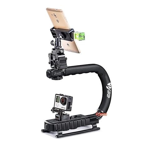 Zeadio Metal Triple zapata estabilizador de mano Upgrade Versión ...