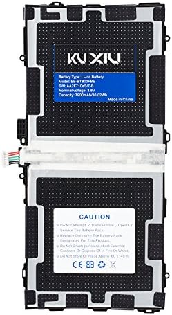 Kuxiu EB-BT800FBE 7900mAh Replacement Internal Battery for Samsung Galaxy Tab S 10.5” Inch SM-T800 SM-T801 SM-T805C SM-T807 Tablet