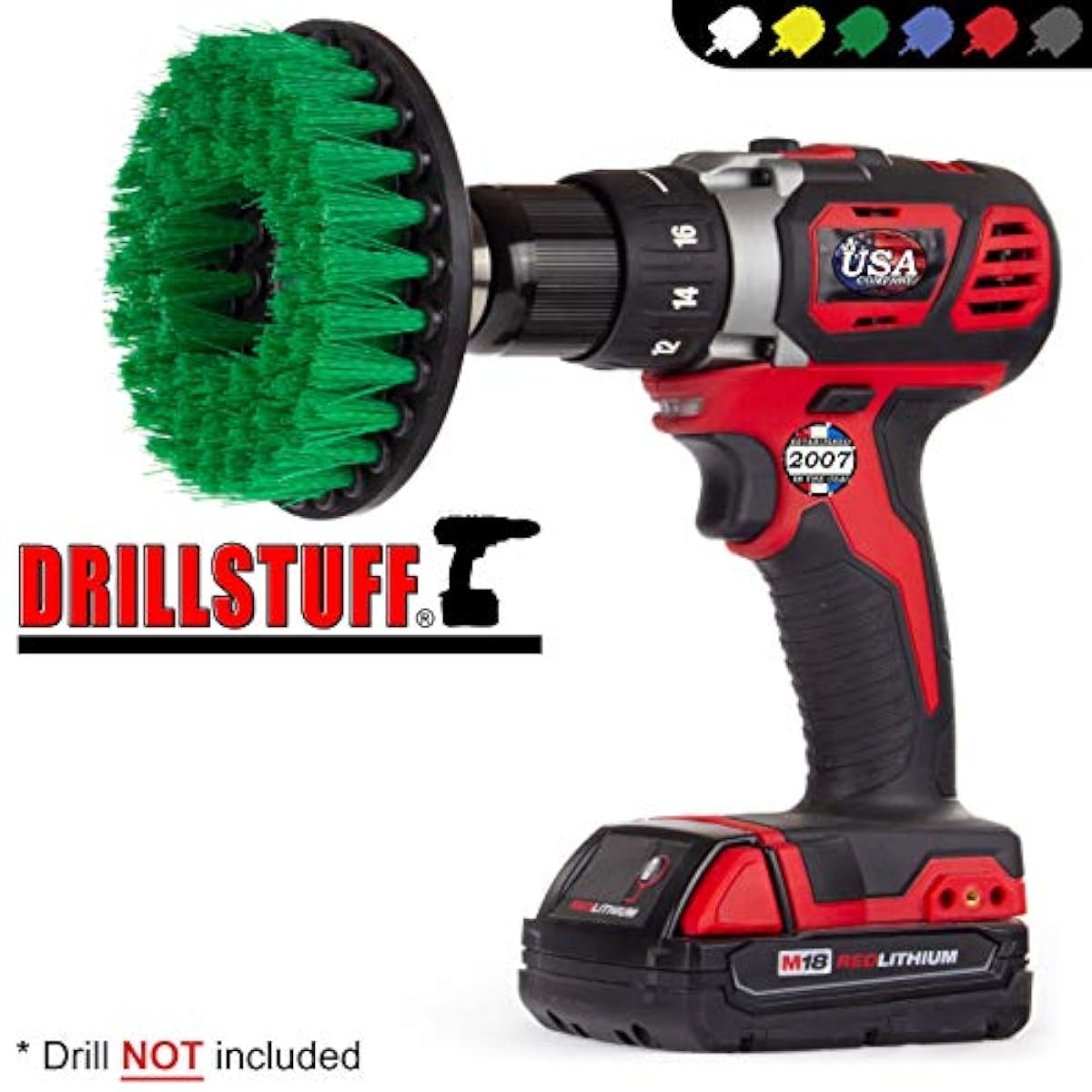 Scrub Power Brush Drill Bit Attachment Cleaning Scrubbing Home Bath Tile Grout 780330012231 eBay
