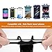 Bike Phone Mount for Motorcycle, Universal Bike Holder Handlebars, 360 °Rotatable bikephone case Adjustable Shock Compatible with iPhone Xs, X, 8, 8 Plus, Other 4-6.5 inch Smartphone,GSP (Black)