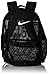 NIKE Brasilia Mesh Backpack, Black/White, One Size
