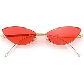 FEISEDY Fashion Designer Sunglasses Retro Small Petals Shape Arc Temple Design B2298