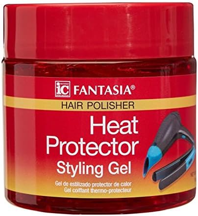 IC FANTASIA HAIR POLISHER HEAT PROTECTOR STYLING GEL 16 OUNCE