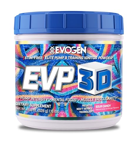 Evogen EVP-3D Sour Candy Powder, Extreme