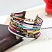Winter's Secret Bronze Elephant Pattern Hand Braided Diy Color Wax Rope Ancient Wrap Bracelet