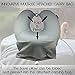 Travel Pillows for Airplanes by AirGo Products- Bonus Attached Carry Bag - Designed by Spinal Doctor for Best Neck Support While Traveling in Cars, Planes, Trains, Even While Sitting at Home!