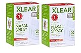 Xlear Saline Nasal Spray with Xylitol - 0.75 oz - 3 ct (2 Pack)