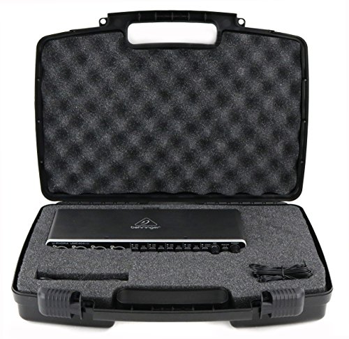 Life Made Better Storage Organizer - Compatible with BEHRINGER U-PHORIA UMC404HD And Accessories - Durable Carrying Case - Black