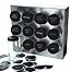 Prodyne M-912 Stainless Steel Spice Rack, 12-Bottle