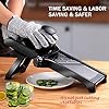 Masthome-Adjustable-Mandoline-Slicer-with-Cut-Proof-Gloves-Stainless-Steel-Food-Julienne-Slicer-for-Fruits-Potato-Tomato-Onion-Cheese-Salads Masthome Mandolin Slicer,3 in 1 Mandoline Vegetable Slicer and Chopper,Adjustable Kitchen Food Julienne Cutter for…