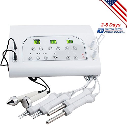 Funwill Shipping from USA BIO Microcurrent Facial Spa Electrotherapy Beauty Machine 3MHZ Spa Face Women Equipment Skin L