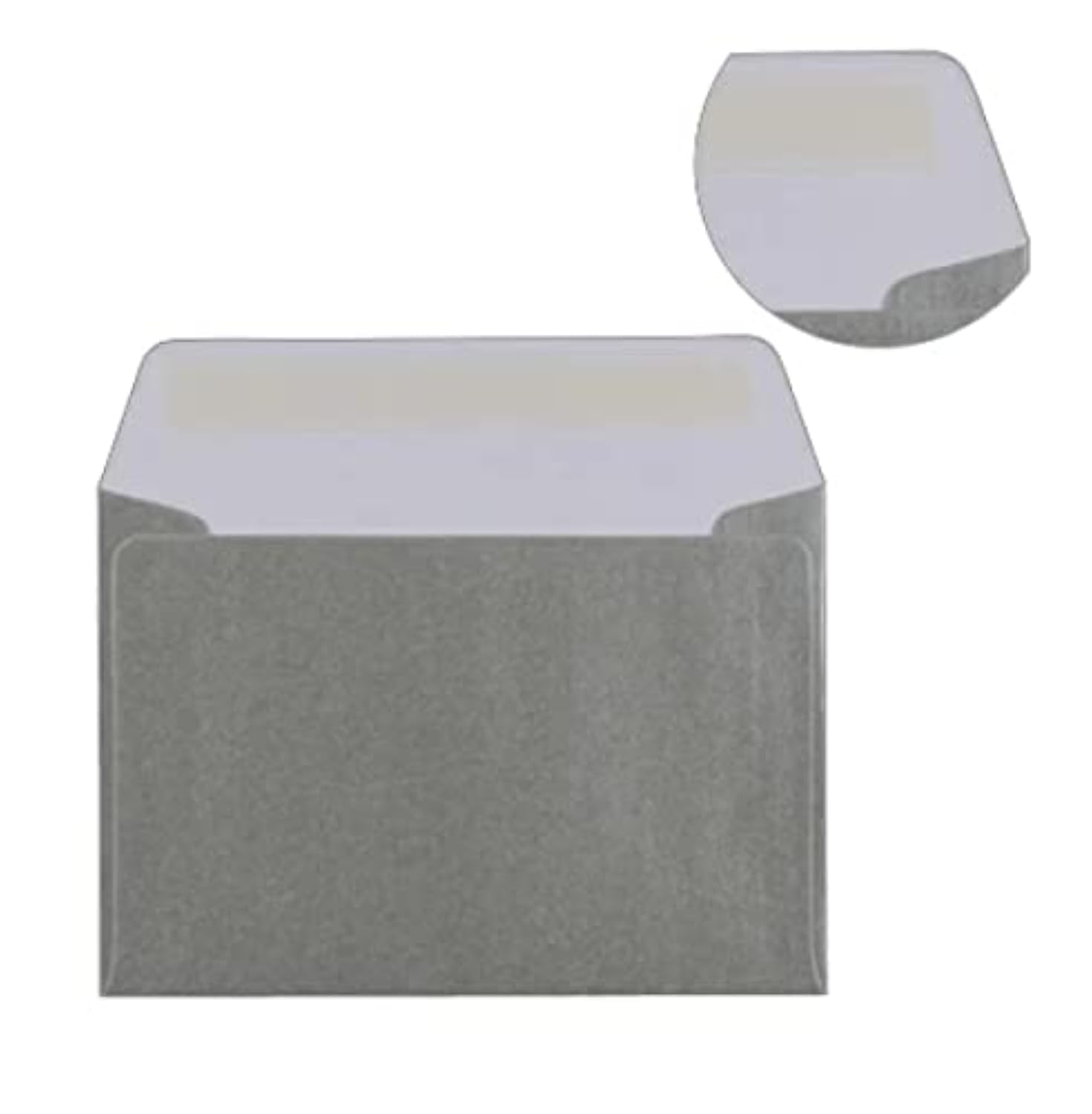 C5 Coloured envelopes for A5 Greeting Cards Christmas Cards Wedding Invitation Crafts 162x229mm- Pack of 40 envelopes (Metallic Silver Peel and Seal)