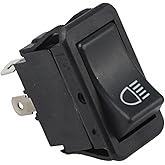 AM117324 Toggle Rocker Headlight Switch for John Deere Lawn Mower Gator | For John Deere ProGator GT GX STX SST LX LT LTR,Sabre ZTrak 737 757 997 Z245 Z235 Z255 Z425 Z645,Replace AM123505 AM106383