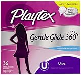 Playtex Gentle Glide Ultra Tampons, Unscented - 36 ct - 2 pk