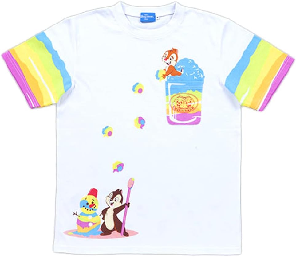 Amazon ディズニー 夏祭り 18 ランド 縁日チプデ ｔシャツ ｌｌ チップとデール レディース メンズ 大人 半袖 洋 服 ウェア ランド限定 おもちゃ おもちゃ