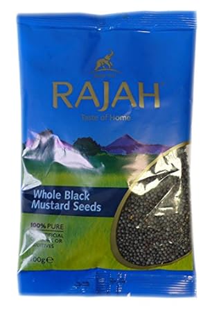 Rajah Black Mustard seeds 100g