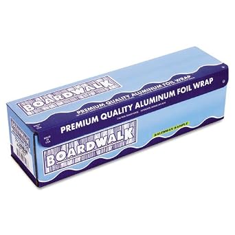 Boardwalk | Boardwalk Bwk 7126 1000' Length, 18&Quot; Width, 20 Micron Thickness Heavy-Duty Aluminum Foil Roll (749384992753)