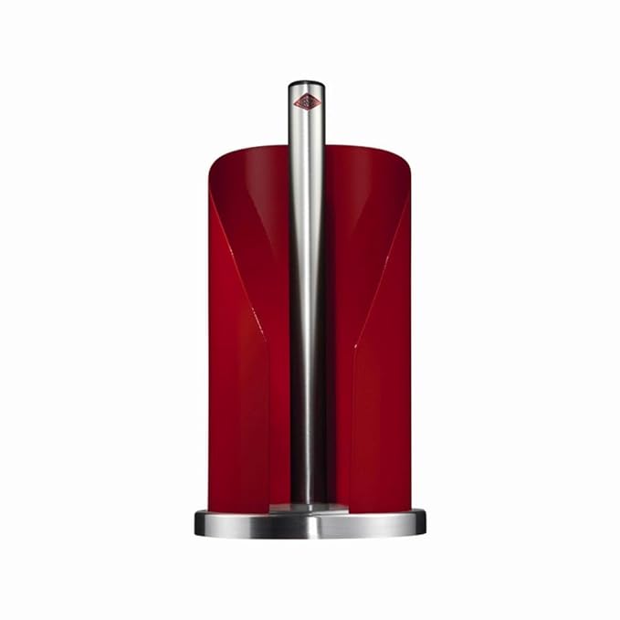Wesco - Küchenrollenhalter, Rollenhalter - Farbe: Rot