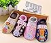 5 Pair Cotton Anti Slip Skid foot Socks, Magnolian Crew Boat Socks Foot socks sneakers for 8-36 Months Unisex Baby, Infant, Toddler, Pattern and Color is Random Sent