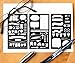 GSS Designs Pack of 3 Plastic Planner Stencils Journal/Notebook/Diary/Scrapbook DIY Drawing Template Stencil 4x7 Inch (SL-001)