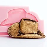 Cowboy Hat Silicone Mold Make Your Own Western Chocolate, Fondant, Resin, Clay.. Mold creates hat the perfect size jewelry and more.