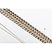 MERRYLIGHT Elastic Stretch Scrunchie Srunchy 4 Thin Braids Headband Plaited Synthetic Braid Hair Band Hair Piece (Ash Blonde-M24/88)