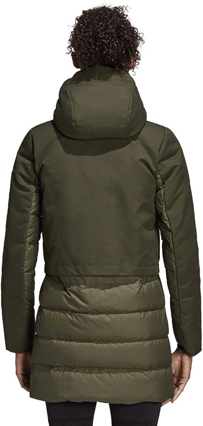 adidas women's climawarm hooded jacket