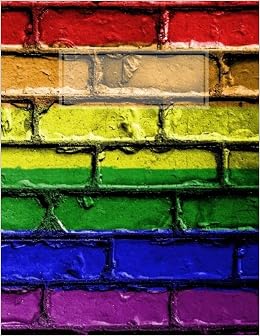 Rainbow Bricks Childrens Story Writing Paper Composition - 