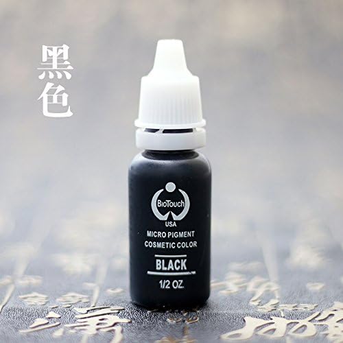 Biotouch eyebrow tattoo pigment embroidered eyebrow tattoo pigment floating carved eyebrow eyebrow pigment ink cup (black(黑色)