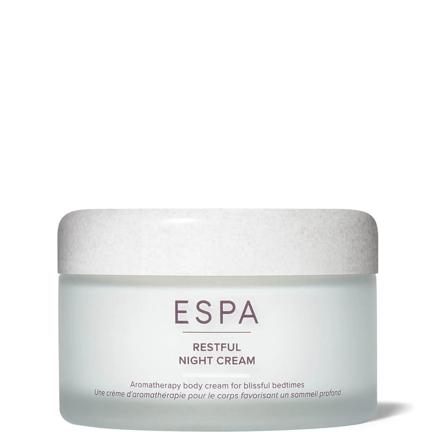 ESPA | Restful Night Cream | 180ml | Make Bedtime Blissful | Lavender, Clary Sage, Eucalyptus, Chamomile & Ashwagandha | COSMOS Natural Certified & Registered by Vegetarian Society