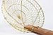 Craft Wok Small 6-Inch Brass Mesh Strainer/Spider Skimmer Zhao Li, Robust & Elegant Kitchen Tool for Frying & Straining, Authentic Oriental Cookware - / 732W7