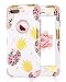iPhone 7 Plus Case, iPhone 8 Plus Case, KAMII Pineapple Pattern Shockproof 3in1 Dual Layer TPU Bumper Hard PC Hybrid Defender Armor Case Cover for Apple iPhone 7 Plus/8 Plus (Rose Golden)