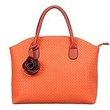 Hynes Victory Woven Pattern Large Tote Bags Handbags for Women