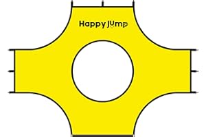 Happy Jump 12'x6' 6'x4' 5'x3.6' Soccer Goal Target Net