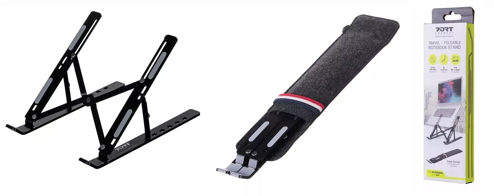 Port Designs Travel & Foldable Notebook Stand