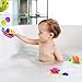 Boley Pull String Bath Surfers - 4 Pk Floating Animal Bath Toys for Toddlers - Ages 3+