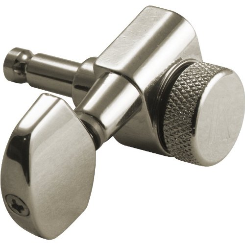 Machine Head - Kluson, 3+3, Locking, Nickel, Large Metal Button
