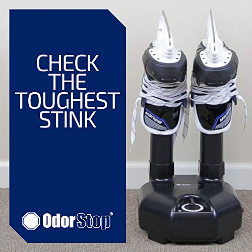 OdorStop Boot and Shoe Dryer and Deodorizer with Heat and High Output Fan (2 Boot) - Thumbnail 5