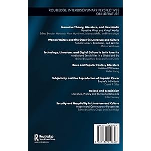 Security and Hospitality in Literature and Culture: Modern and Contemporary Perspectives (Routledge Interdisciplinary Perspectives on Literature)