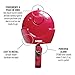 SABRE Wireless Elderly Panic Alarm with LOUD 120 dB Siren and LED Light - DIY EASY Installation